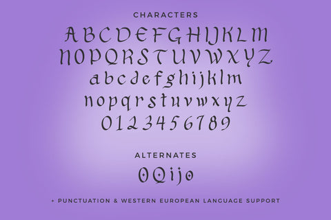 Silent Hollow - A Display Font Font Beck McCormick 