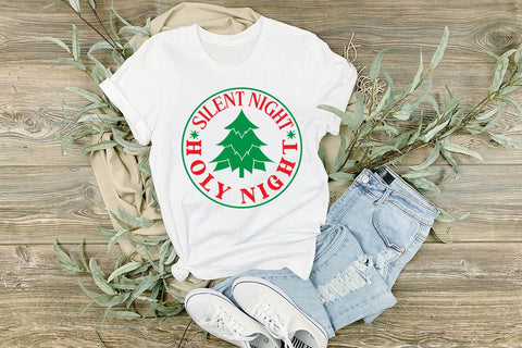 Silent night holy night SVG Angelina750 