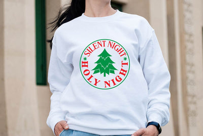 Silent night holy night SVG Angelina750 