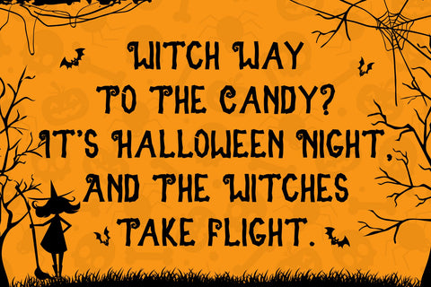 Silent Witch - a Special Halloween Season Font Font Mozzatype 
