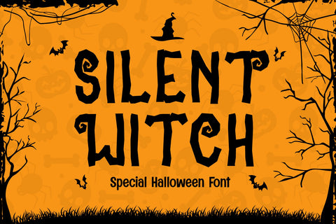 Silent Witch - a Special Halloween Season Font Font Mozzatype 