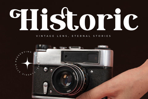 Silenta Vintage - Alternate Serif Font Font Letterena Studios 