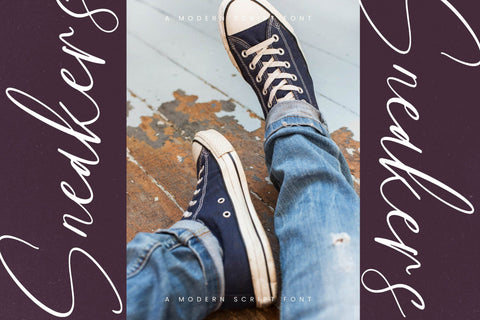 Silentone Barcelona - Modern Script Font Font Letterena Studios 