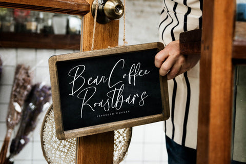 Silentone Barcelona - Modern Script Font Font Letterena Studios 