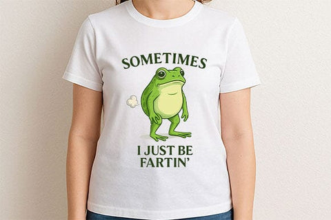 Silly Frog Humor Sublimation PNG SVG BillahCrafts 