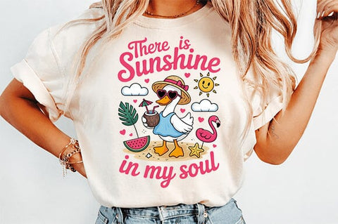Silly Goose Summer PNG Sublimation SVG Svgcraft 