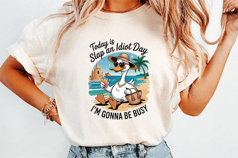 Silly Goose Summer PNG Sublimation SVG Svgcraft 