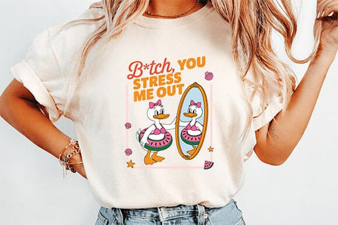 Silly Goose Summer PNG Sublimation SVG Svgcraft 