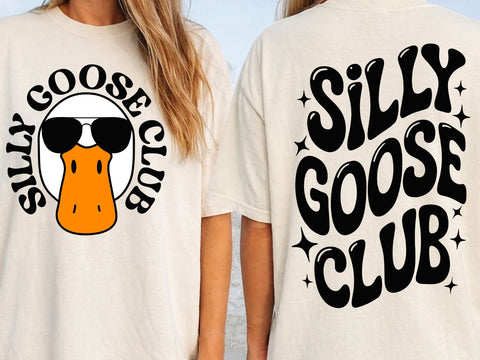 Silly Goose Svg Png, Silly Goose Club Svg Png Pdf, Silly Goose Shirt Svg Png, Silly Goose Sublimation, Goose Svg Png, Funny Goose Svg Png SVG DesignDestine 