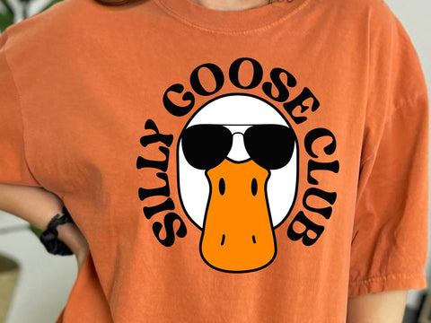 Silly Goose Svg Png, Silly Goose Club Svg Png Pdf, Silly Goose Shirt Svg Png, Silly Goose Sublimation, Goose Svg Png, Funny Goose Svg Png SVG DesignDestine 