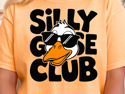 Silly Goose Svg Png, Silly Goose Club Svg Png Pdf, Silly Goose Shirt Svg Png, Silly Goose Sublimation, Goose Svg Png, Funny Goose Svg Png SVG DesignDestine 