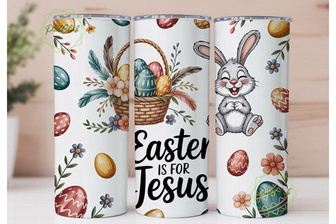 Silly Rabbit Easter Tumbler Wrap Sublimation PixelChick 