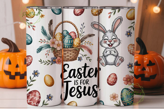 Silly Rabbit Easter Tumbler Wrap Sublimation PixelChick 