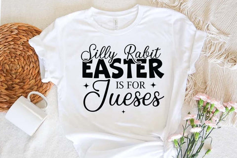 Silly rabit Easter is for Jesus SVG PNG, Easter Quote Design SVG FiveStarCrafting 