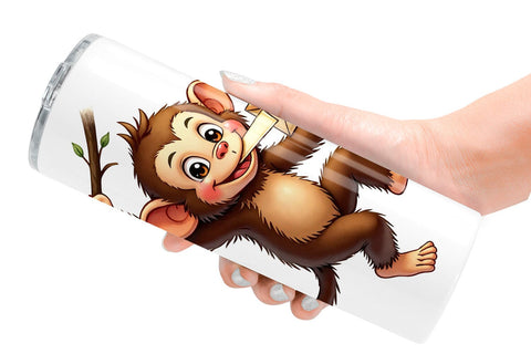 Silly Safari Tumbler Sublimation artnoy 