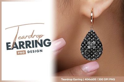 Silver filigree floral pattern on dark background Sublimation Regulrcrative 