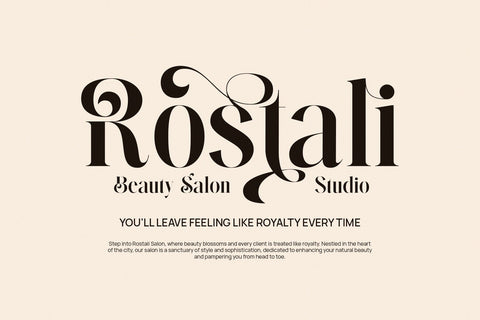 Simlong - Elegant Serif Font Font studioalmeera 