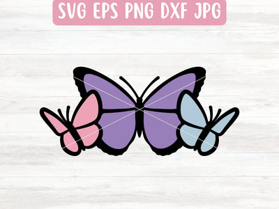Simple Butterfly SVG File for Cricut or Silhouette SVG Apple Grove Designs 