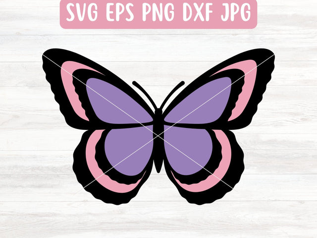 Simple Butterfly SVG File for Cricut or Silhouette SVG Apple Grove Designs 