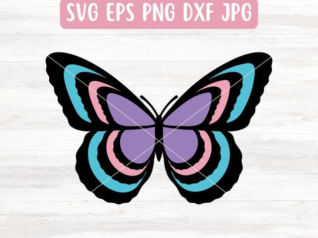 Simple Butterfly SVG File for Cricut or Silhouette SVG Apple Grove Designs 