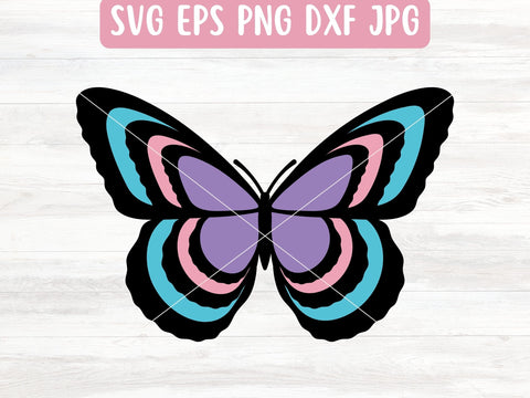 Simple Butterfly SVG File for Cricut or Silhouette SVG Apple Grove Designs 