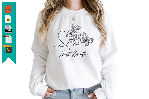 Simple Butterfly T-Shirt Design SVG Craftlabsvg24 