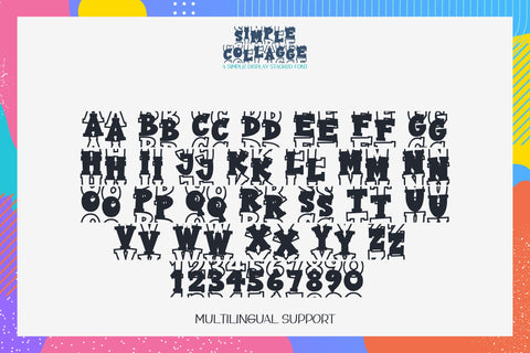 Simple College Font Dm Letter Studio 