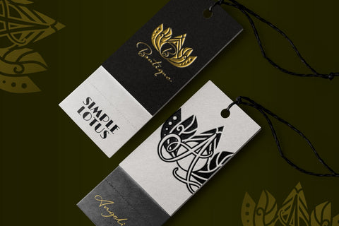 Simple Lotus Mandala Monogram Font Dm Letter Studio 