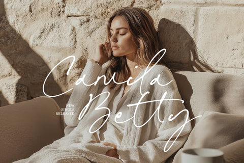 Simple Mosquita - Signature Script Font Font Timur type 