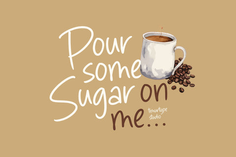 Simple Nathalie - Cute Handwritten Font Font Timur type 