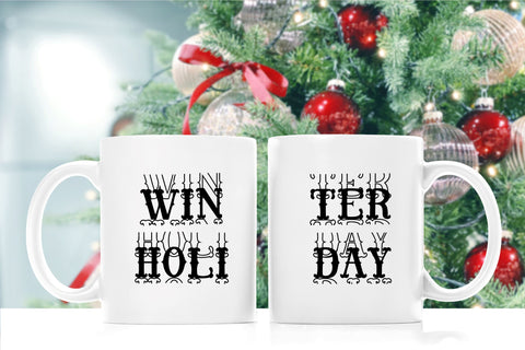 Simple Vintage Stacked Font Dm Letter Studio 