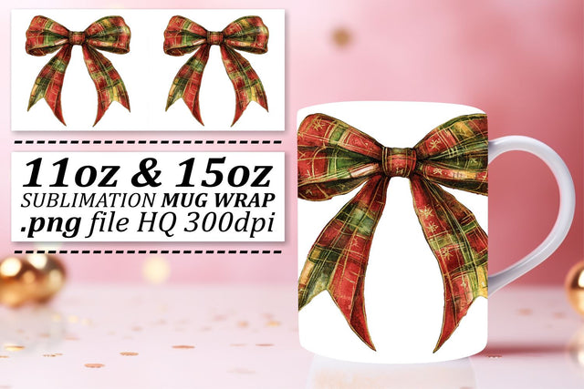 simplify your mug wrapping process! , Sublimation templates, Bow Sublimation afrosvg 