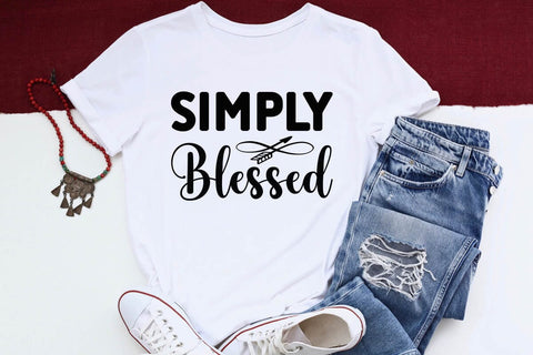 Simply Blessed SVG Angelina750 