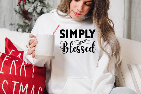 Simply Blessed SVG Angelina750 