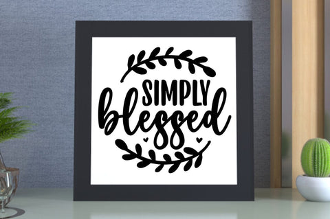 Simply blessed SVG Design SVG Designangry 