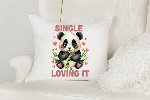Single and Loving It, Anti Valentine Sublimation Sublimation CraftLabSVG 