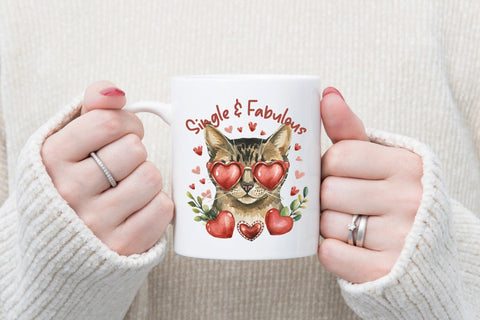 Single & Fabulous - Anti Valentine Sublimation Sublimation CraftLabSVG 