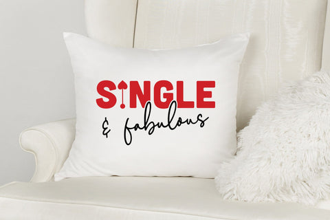 Single & Fabulous - Anti Valentine SVG SVG CraftLabSVG 