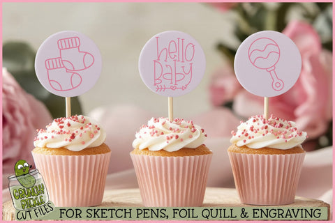 Single Line Baby Essentials SVG Bundle SVG Crunchy Pickle 