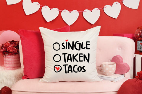 Single Taken Tacos SVG Design SVG Designangry 