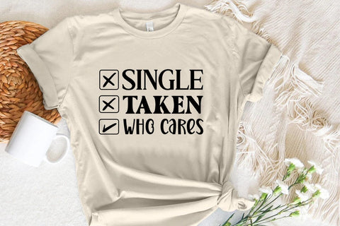 Single taken who cares SVG Angelina750 