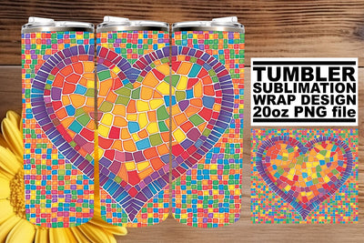 Sip with Love: 20oz Tumbler Enchantment Sublimation afrosvg 