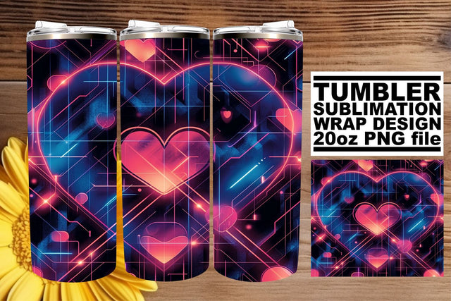 Sip with Love: 20oz Tumbler Symphony Sublimation afrosvg 