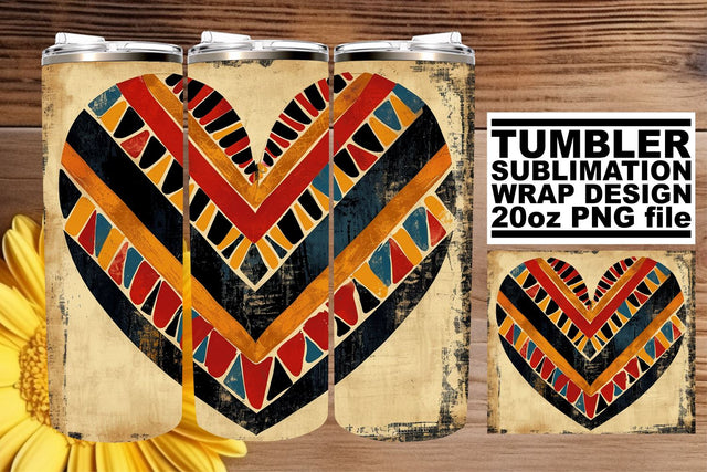 Sip with Love: 20oz Tumbler - Watercolor Magic Sublimation afrosvg 