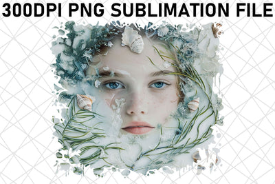Siren of the Sea Sublimation Collection Package Sublimation afrosvg 