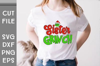 Sister Grinch SVG SVG Svgcraft 