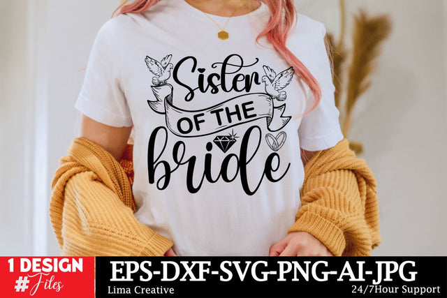 Sister Of The Brde SVG Cut File SVG Insomnia Std 