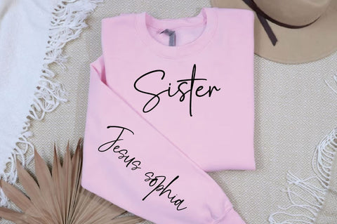 Sister Sleeve Svg Design SVG Designangry 