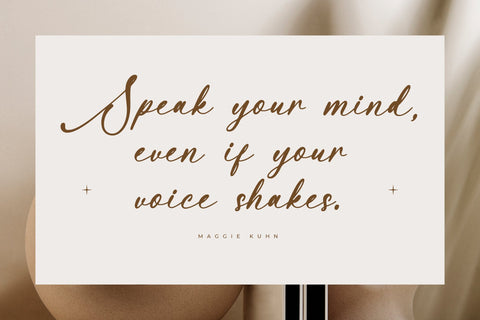 Sisteria Dottela - Modern Beauty Script Font Letterena Studios 