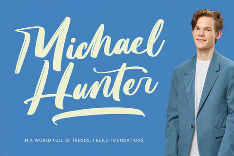 Skanika - Bold Handwritten Font Font Letterena Studios 